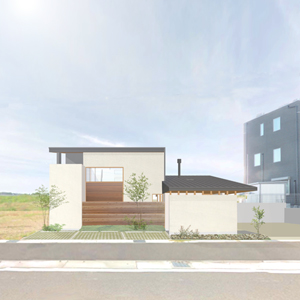 上質な住まいの提案 薪ストーブ 玄関土間